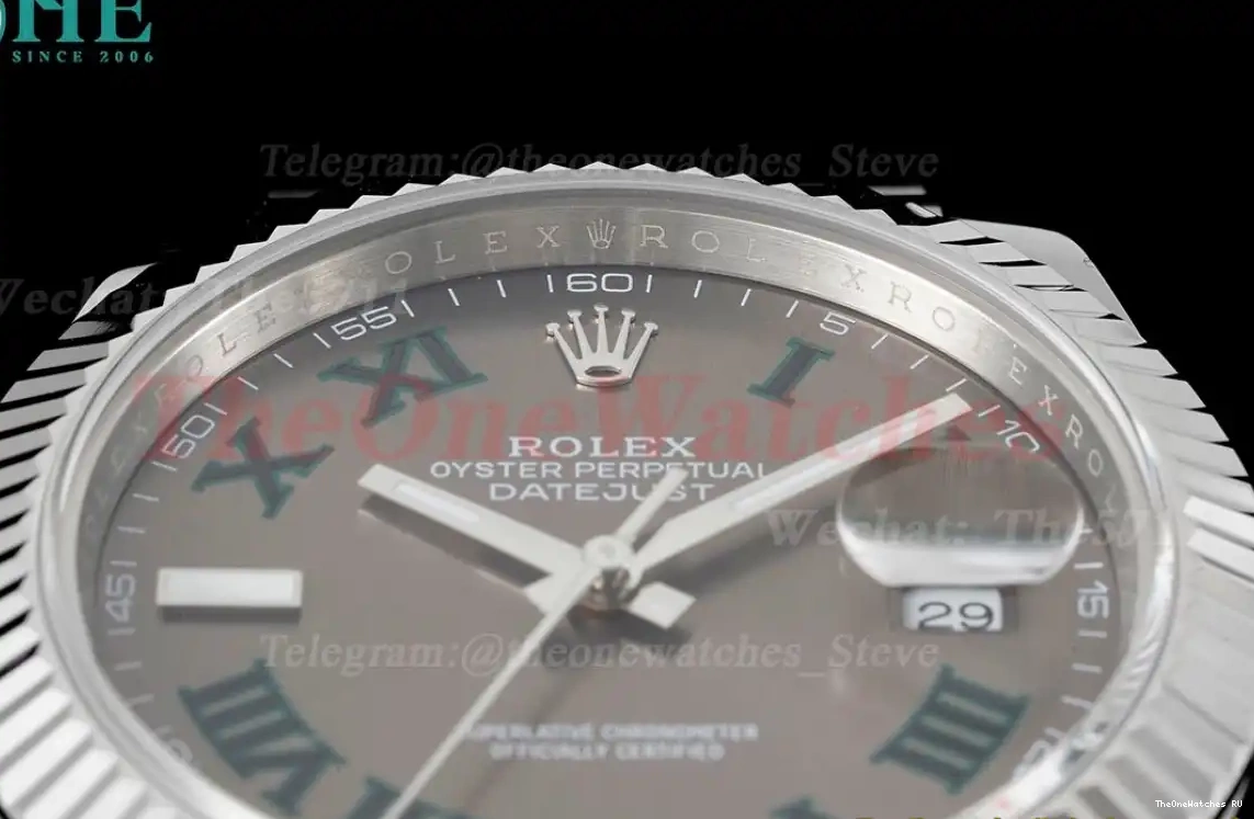 SS Rmn VR3235 Datejust 126334 Oyster SS Grey 904L GMF 41mm 0513